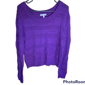 Purple sweater
